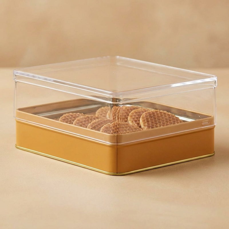 Вафлі під акриловою кришкою — 100 × 75 × 35 mm