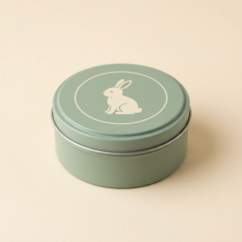 Lille hare — Ø83 × 35 mm