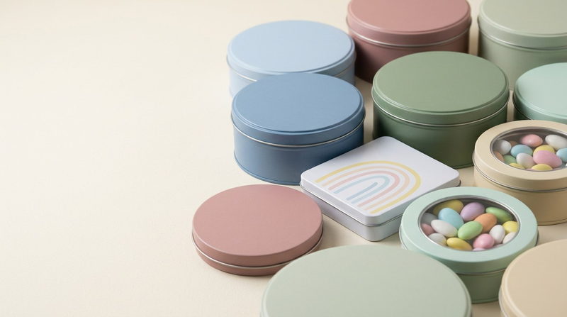 Baby and christening tins