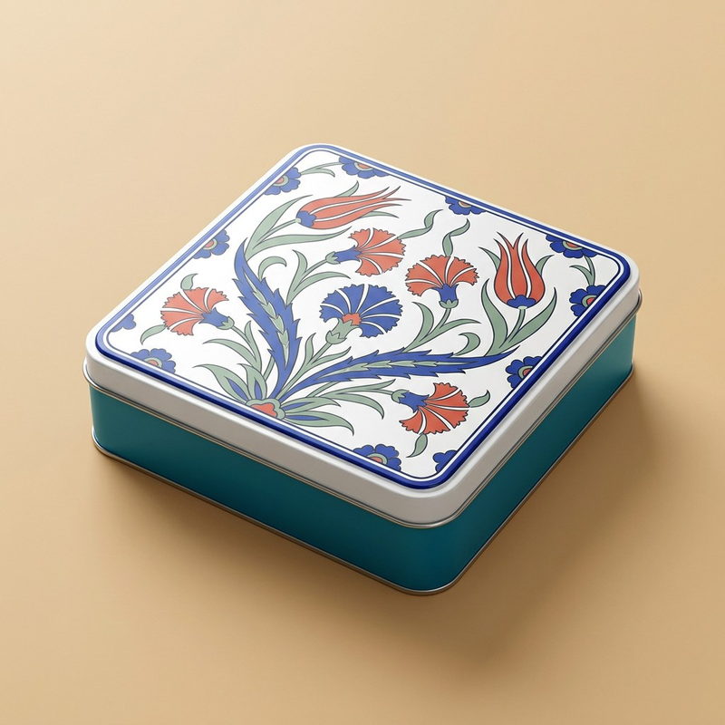 Panel İznik — 135 × 135 × 35 mm