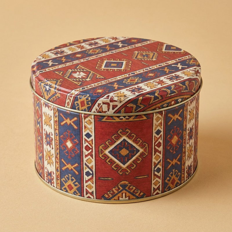 Kilim Anatolio — Ø133 × 85 mm
