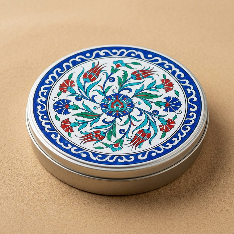 Plato İznik — Ø170 × 35 mm