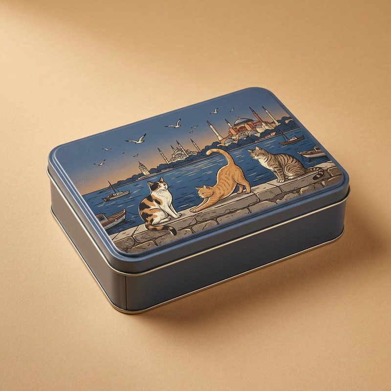 Gatos de Estambul — 190 × 135 × 45 mm