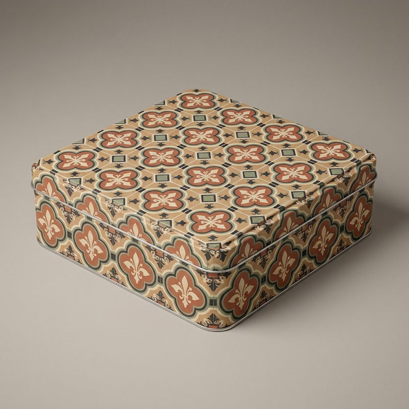 البلاط الفيكتوري — 190 × 190 × 45 mm