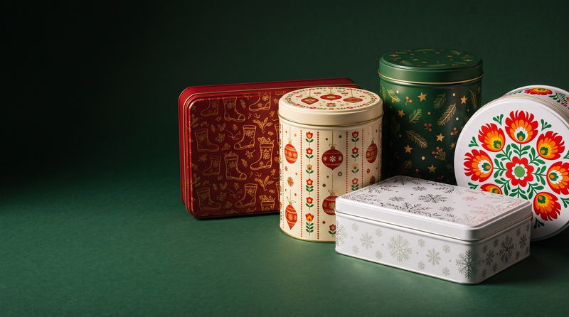 Saint Nicholas Day tins