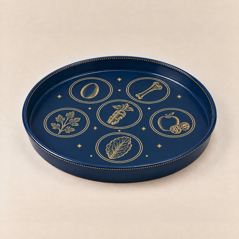 Seder Tray — Ø325 mm