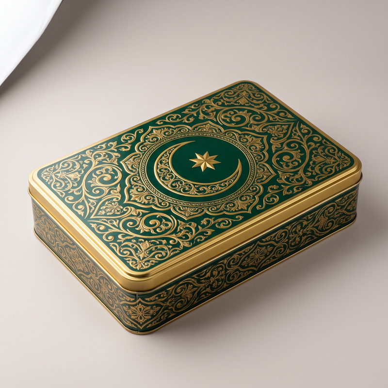 Emerald Crescent Medallion — 265 × 175 × 45 mm