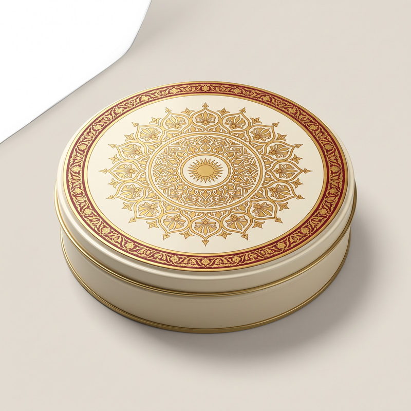 Ottoman Rosette — Ø170 × 35 mm