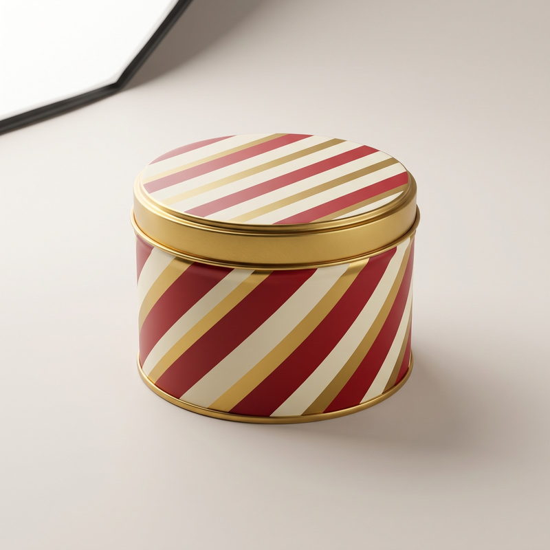 Red Stripe — Ø99 × 60 mm