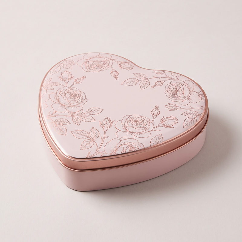 Blush Roses — 203 × 195 × 40 mm