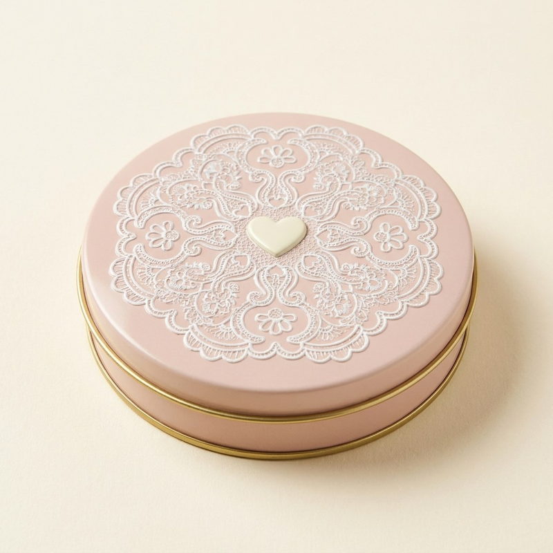Bridal Lace — Ø74 × 15 mm