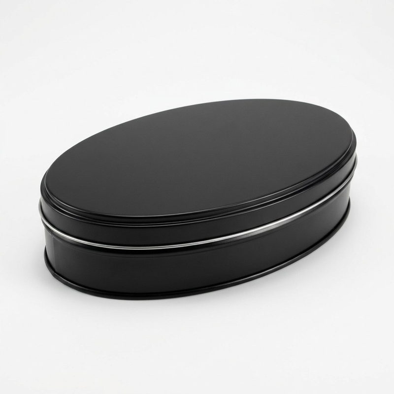 Chocolate Tin — 300 × 160 × 40 mm — Black
