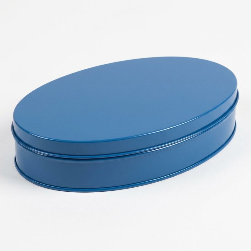 Chocolate Tin — 300 × 160 × 40 mm — Blue