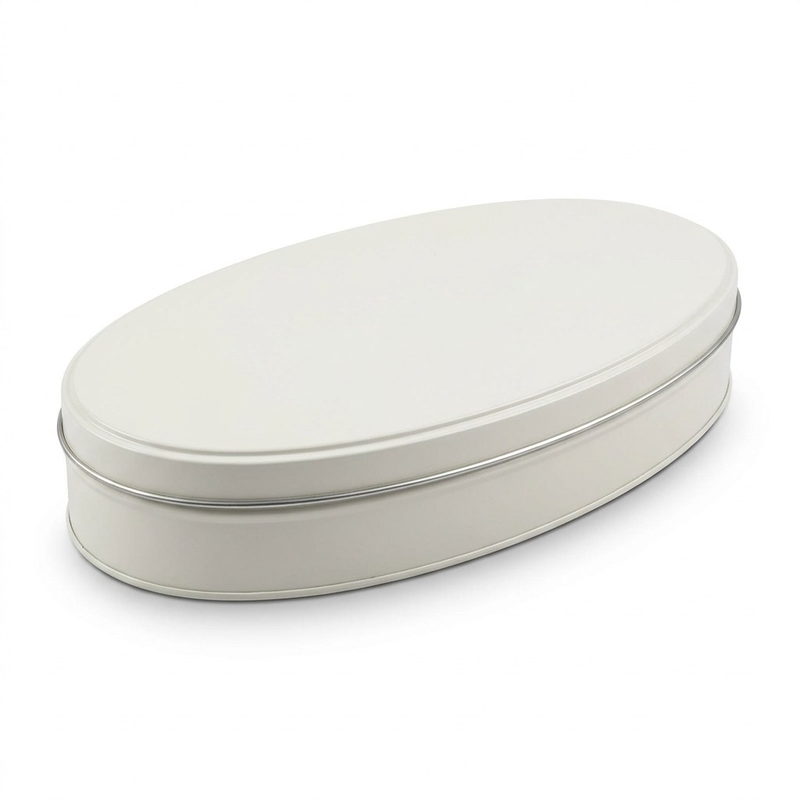 Chocolate Tin — 300 × 160 × 40 mm — White