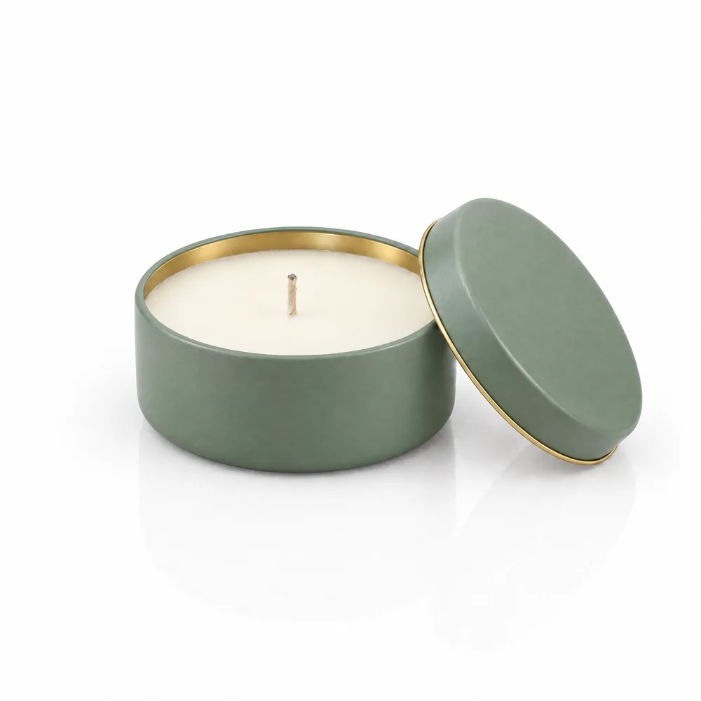 Corporate Gift Candles in Branded Tins — Hotels, spas and events