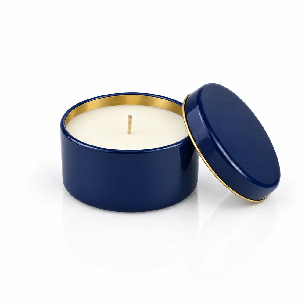 Soy Candles in Tins, Made to Order — What you can say on the label