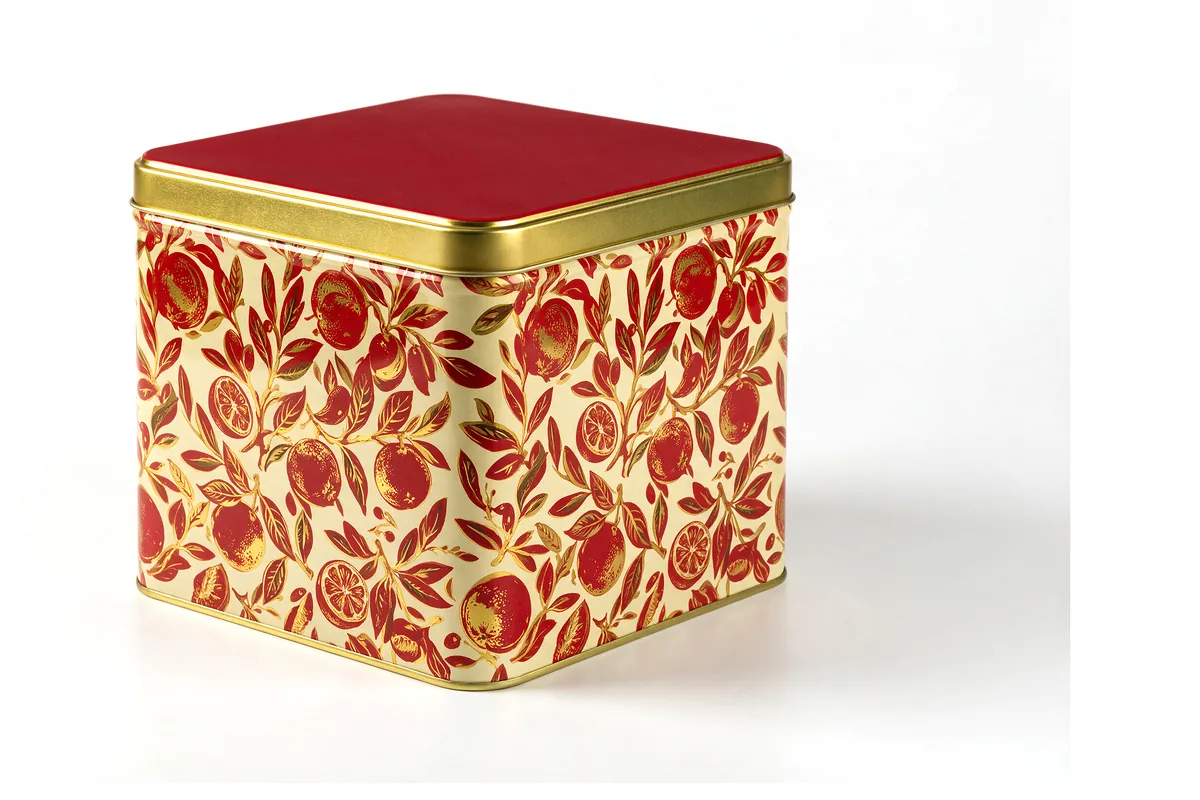 Panettone Tin — 190 × 190 × 150 mm