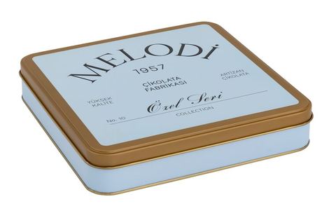 Latta per cioccolatini — 215 × 215 × 40 mm