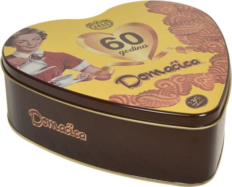 Latta a forma di cuore — 235 × 223 × 75 mm