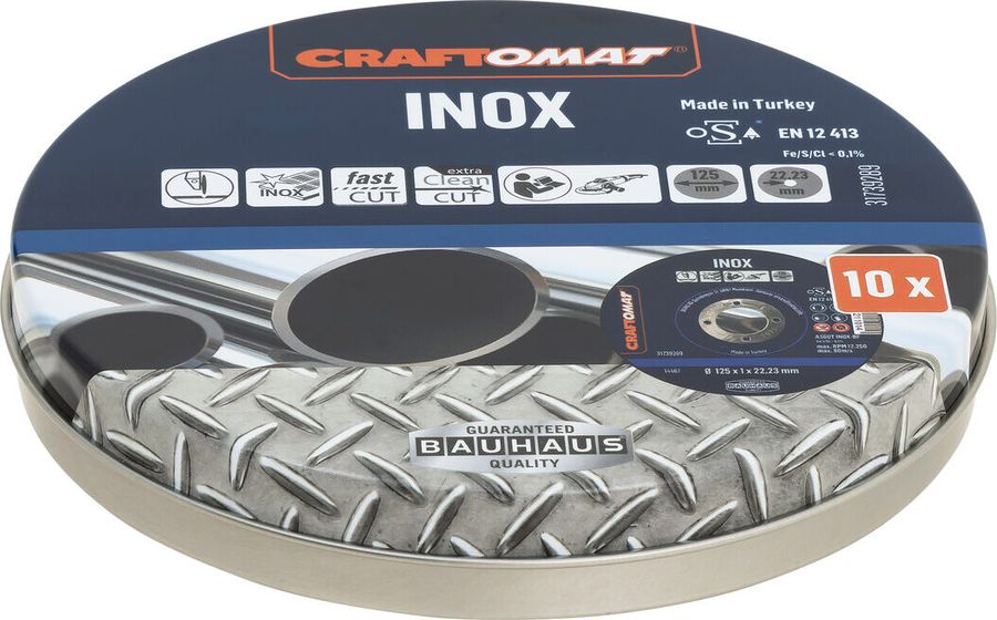 Csiszolókő-tároló doboz — Ø133 × 22 mm